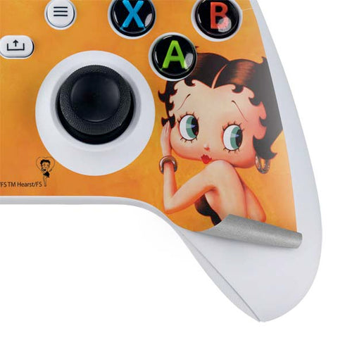 Betty Boop Little Black Dress Xbox Series S Controller Skin